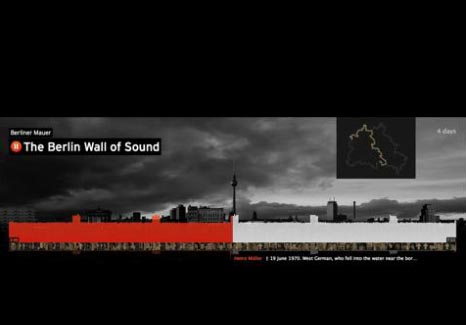 Una recreación ominosa del Muro de Berlín ganó el Grand Prix de Radio